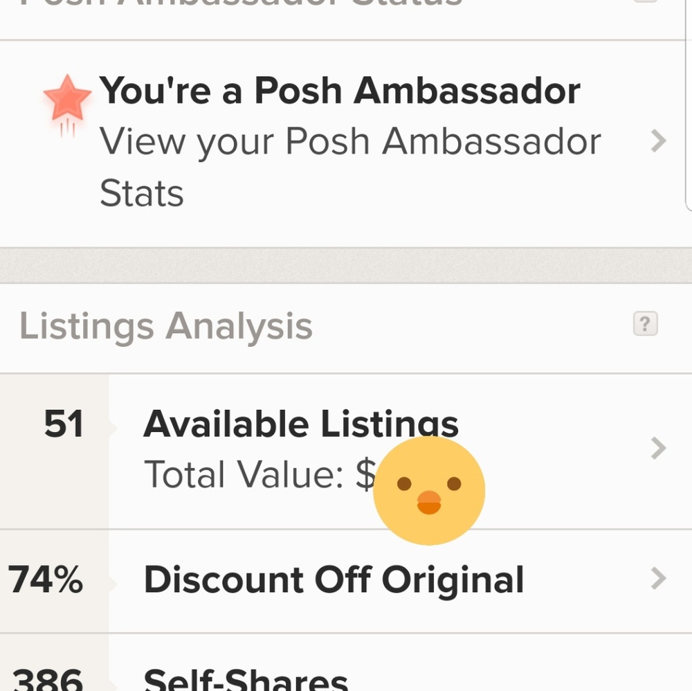 💕💕MY STATUS AS A POSHER💕💕